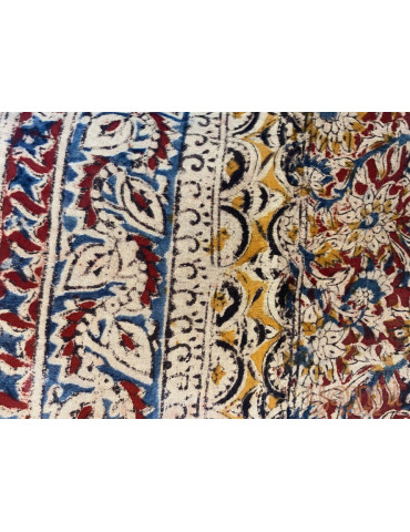 Kalamkari Block Printed Natural Dyed Cotton Dupatta