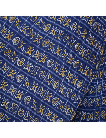 Bandhani Blue Shade Dupatta