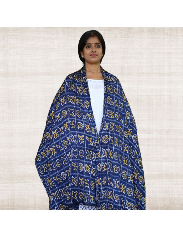 Bandhani Blue Shade Dupatta