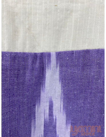 Danish Design Frock (Ikat) Purple White