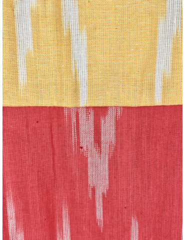 Danish Design Frock (Ikat) Peach Yellow