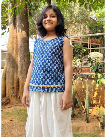 Dhoti Pant (Katha) Stitch Tops