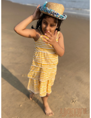 Layered Frock (Sangneri) Yellow