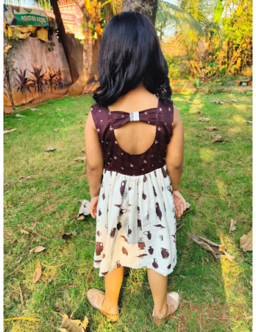 English Frock with Butterfly Back