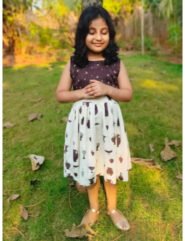 English Frock with Butterfly Back