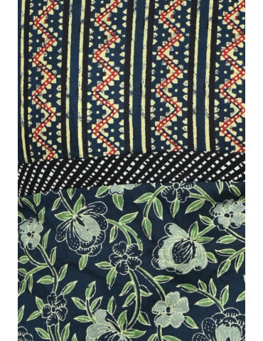 Alia Cut Sangneri print Kurti Green Color