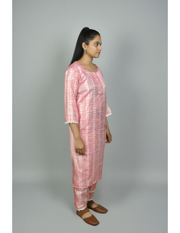 Light Pink Kurta Set