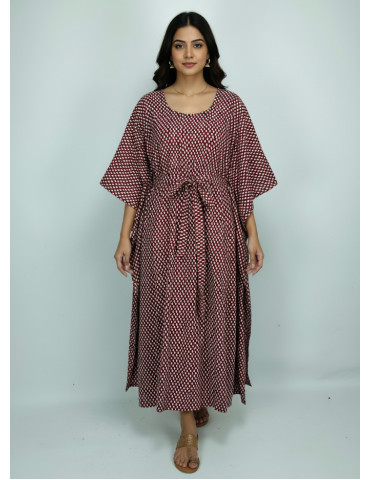 Printed Cotton Kaftan