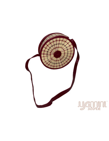 Bamboo 9" round sling ladies bag (Design2)