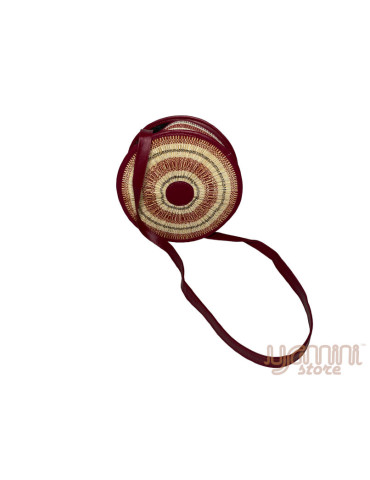 Bamboo 9" round sling ladies bag (Design3)