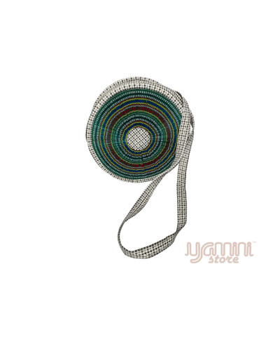 Bamboo 9" round sling ladies bag (Design4)