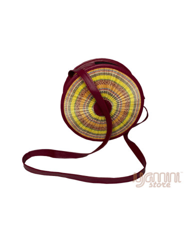 Bamboo 9" round sling ladies bag (Design9)