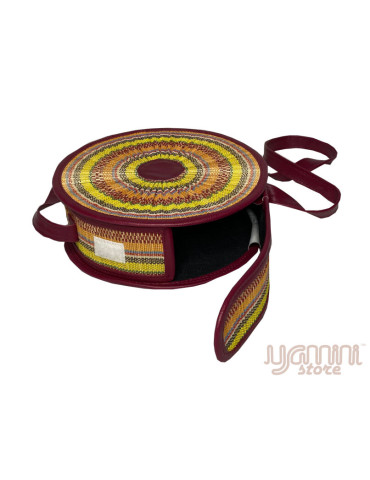 Bamboo 9" round sling ladies bag (Design9)