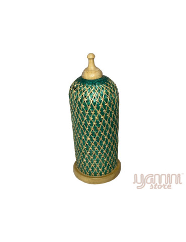 Bamboo Standing lamp Green