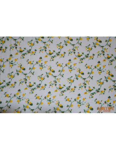 Floral Print Soft Cotton King Size Bedsheet 