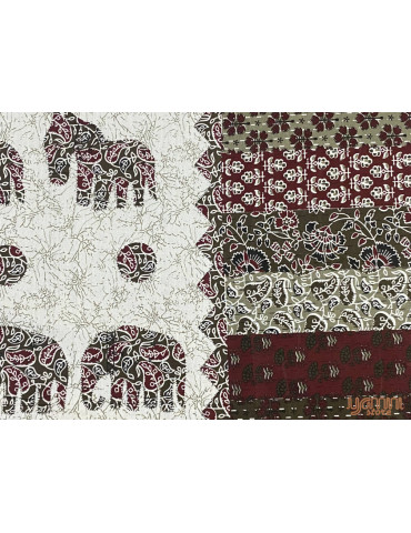 Multicolor Premium  Printed CottonAnimal and Treel Pattern Bedsheet with 2 Pillow covers