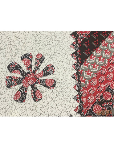 Multicolor Peacock Pattern  Premium Printed Cotton Bedsheet with 2 Pillow covers