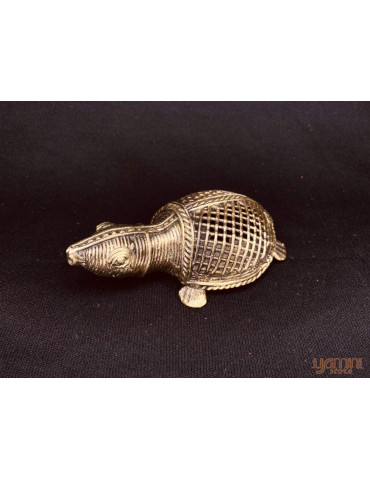 Dhokra Craft - Small Turtle 