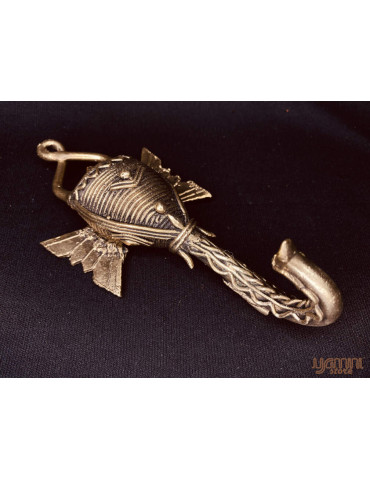 Dhokra Craft - Elephant Key Holder