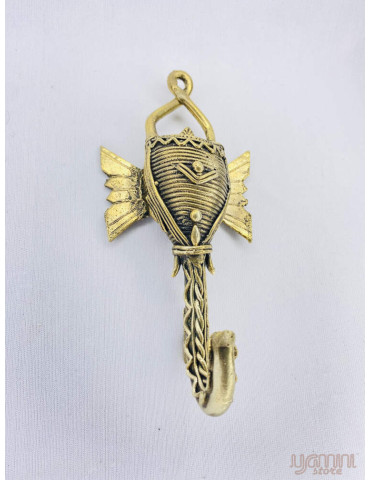 Dhokra Craft - Elephant Key Holder