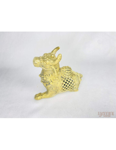 Dhokra Craft - Sitting Bull 