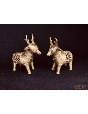 Dhokra Craft -  Deer Set