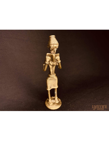 Dhokra Craft - Tribal Standing Reading