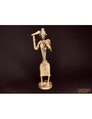 Dhokra Craft - Tribal Standing Combing