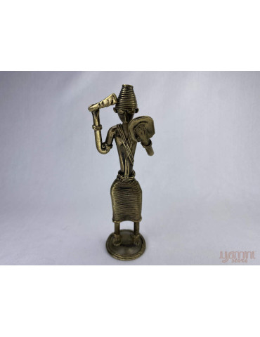 Dhokra Craft - Tribal Standing Combing
