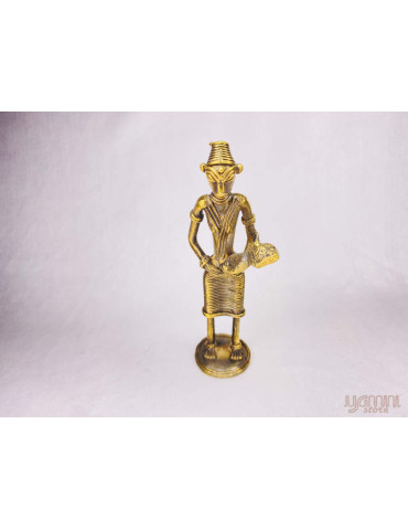 Dhokra Craft - Mother with Child