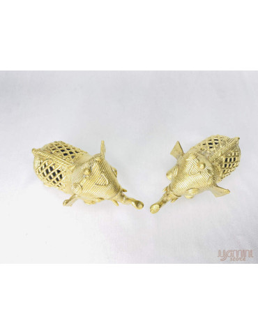 Dhokra Craft - Elephant Set