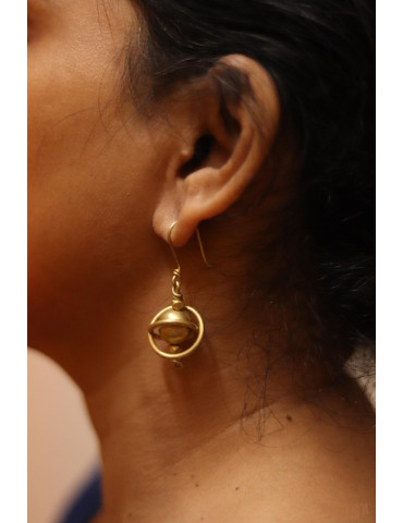 Tribal Ball Ring Earring